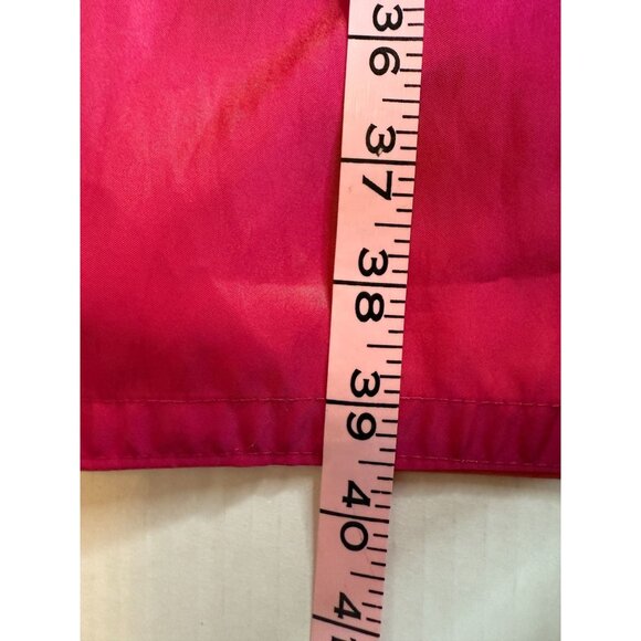 MycraPac One Women’s Pink Metallic Swing A-Line Raincoat SZ 1 S/M Minimalist - Picture 5 of 10